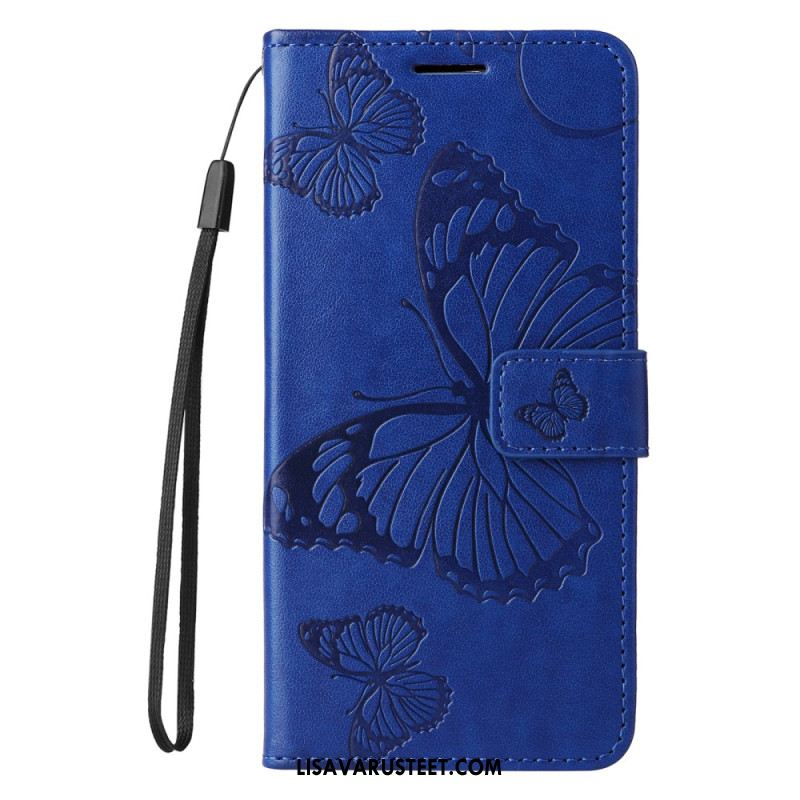 Kotelot Xiaomi Redmi Note 14 5g Jättiläisperhoset Hihnalla Suojakuori