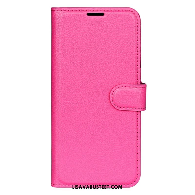 Kotelot Xiaomi Redmi Note 14 5g Klassinen Litsi-tekonahka