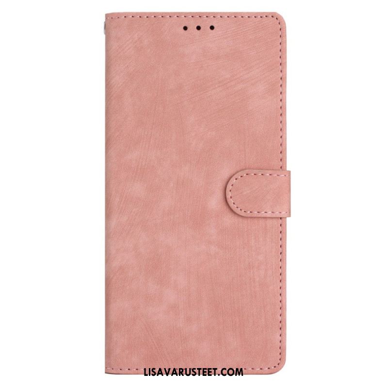 Kotelot Xiaomi Redmi Note 14 5g Mokkanahkakuvio Ja Hihna Suojakuori