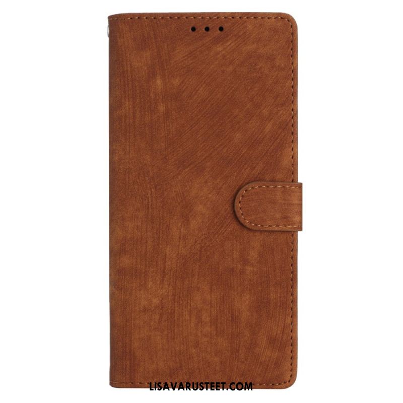 Kotelot Xiaomi Redmi Note 14 5g Mokkanahkakuvio Ja Hihna Suojakuori