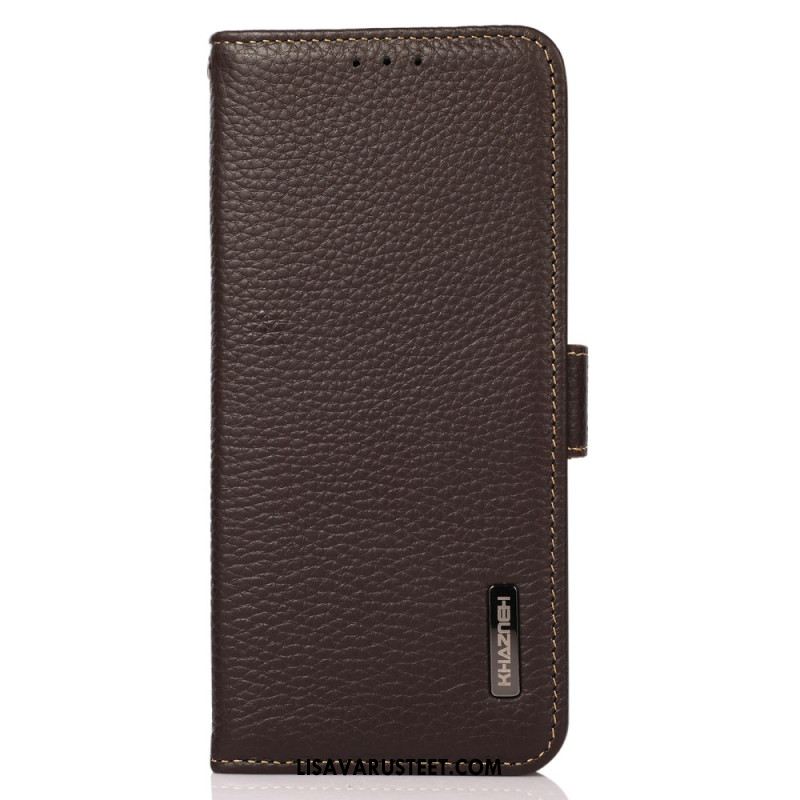 Kotelot Xiaomi Redmi Note 14 Pro 4g Aitoa Nahkaa Khazneh Suojakuori