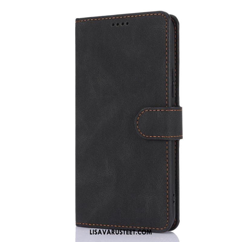 Kotelot Xiaomi Redmi Note 14 Pro 4g Mokkanahkaefekti Hihnalla