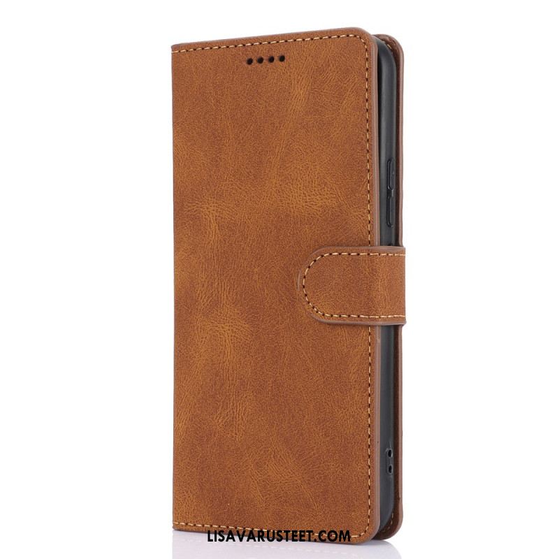 Kotelot Xiaomi Redmi Note 14 Pro 4g Mokkanahkaefekti Hihnalla