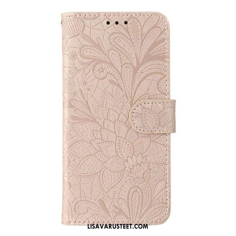 Kotelot Xiaomi Redmi Note 14 Pro 4g Puhelinkuoret Kukallinen Pitsi