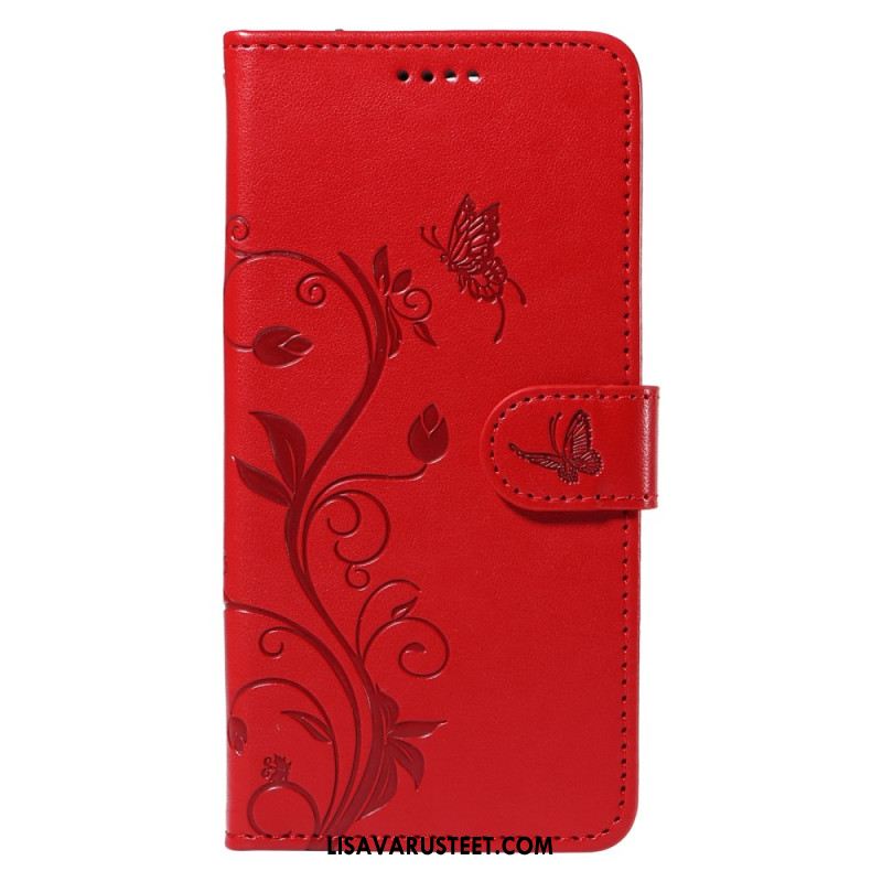 Kotelot Xiaomi Redmi Note 14 Pro Plus 5g Puhelinkuoret Kasvitieteellinen Kuvio