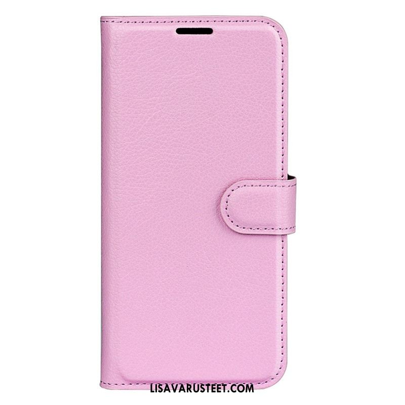 Kotelot Xiaomi Redmi Note 14 Pro Plus 5g Puhelinkuoret Klassinen Litsi-tekonahka