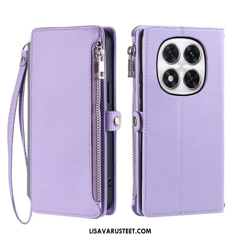 Kotelot Xiaomi Redmi Note 14 Pro Plus 5g Puhelinkuoret Lompakko Ja Hihna