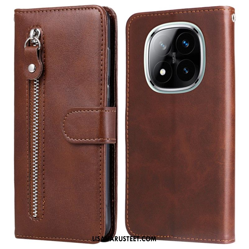 Kotelot Xiaomi Redmi Note 14 Pro Plus 5g Vetoketjullinen Tasku