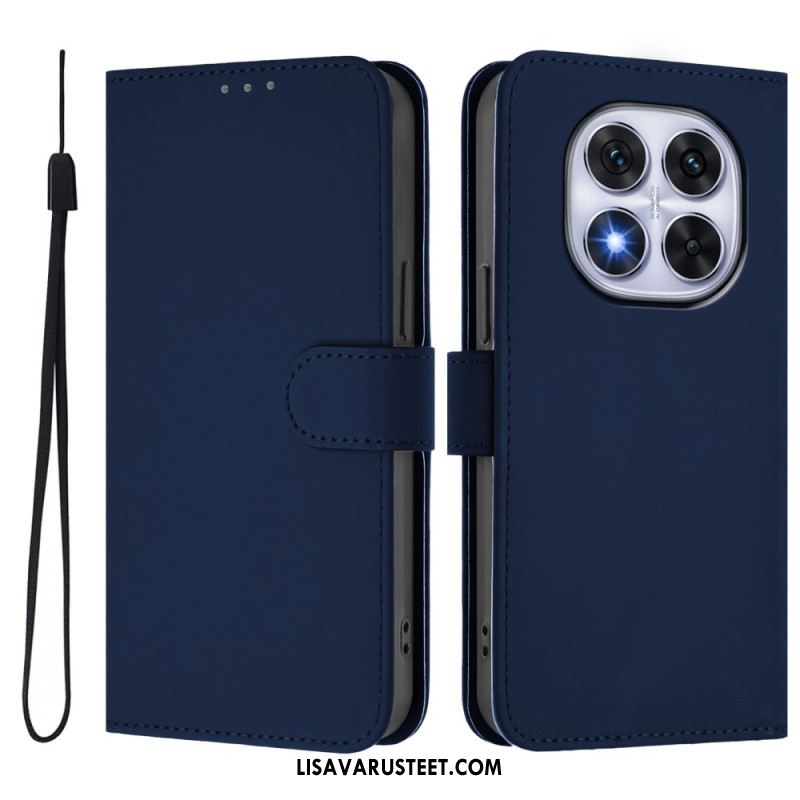 Kotelot Xiaomi Redmi Note 14 Pro Plus 5g Yksinkertaista Nahkaa Suojakuori