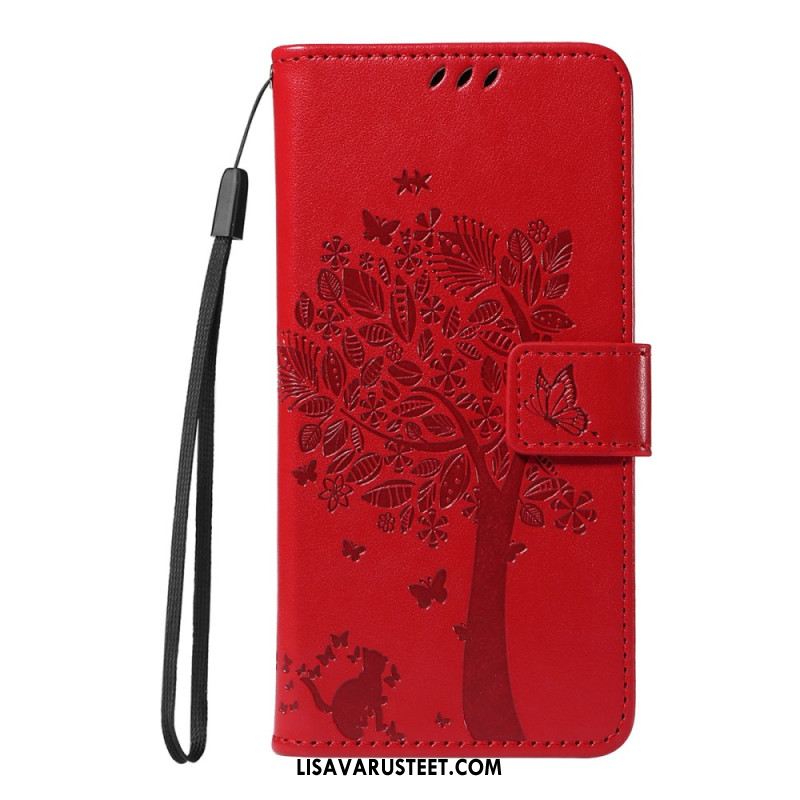 Kotelot Xiaomi Redmi Note 15 5g Kissa- Ja Puukuvio