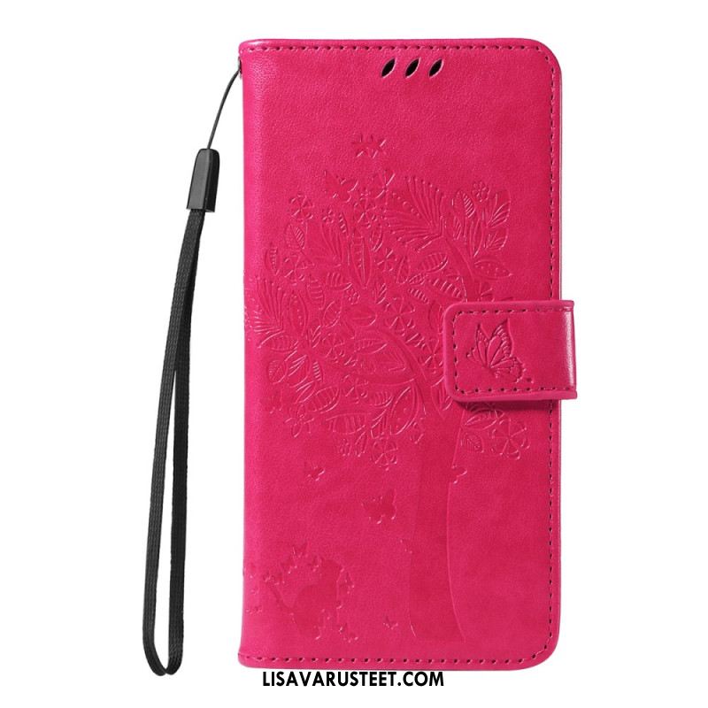 Kotelot Xiaomi Redmi Note 15 5g Kissa- Ja Puukuvio