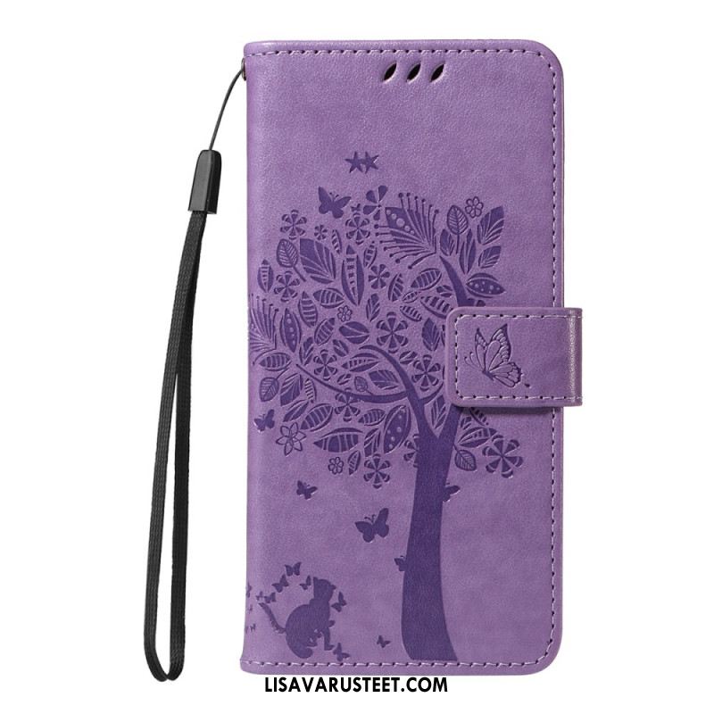 Kotelot Xiaomi Redmi Note 15 5g Kissa- Ja Puukuvio