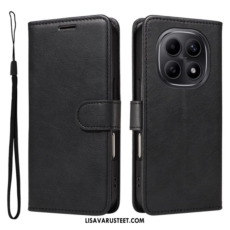 Kotelot Xiaomi Redmi Note 15 5g Puhelinkuoret Yksivärinen Nahkakuvio