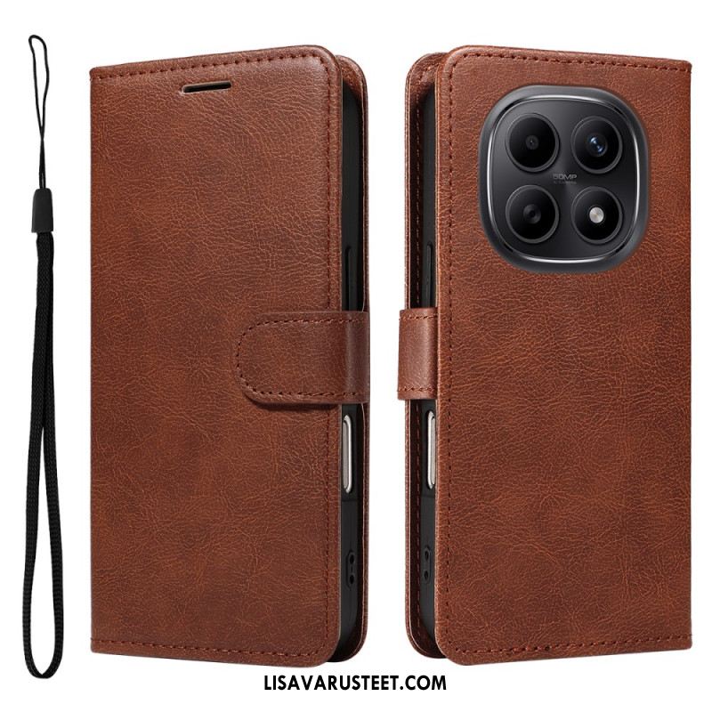 Kotelot Xiaomi Redmi Note 15 5g Puhelinkuoret Yksivärinen Nahkakuvio