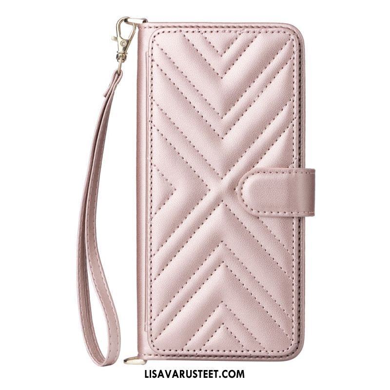 Kotelot Xiaomi Redmi Note 15 5g Tikattu Olkahihna Ja Hihna