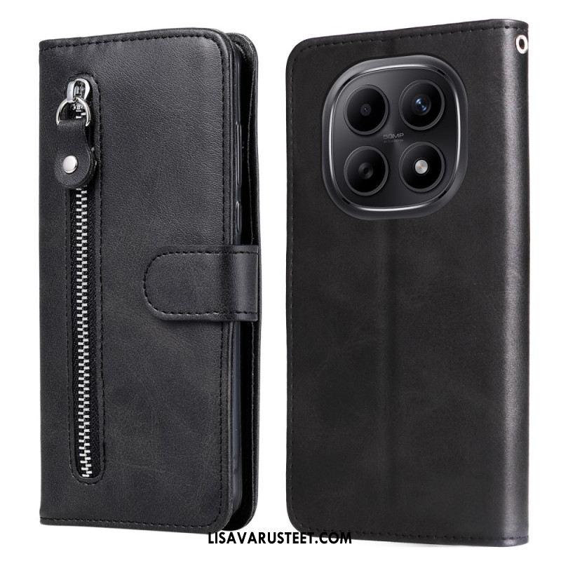 Kotelot Xiaomi Redmi Note 15 5g Vetoketjullinen Tasku Suojakuori