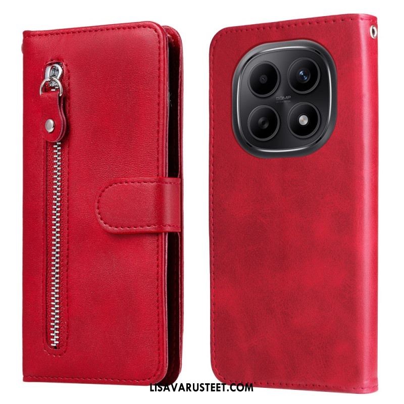 Kotelot Xiaomi Redmi Note 15 5g Vetoketjullinen Tasku Suojakuori