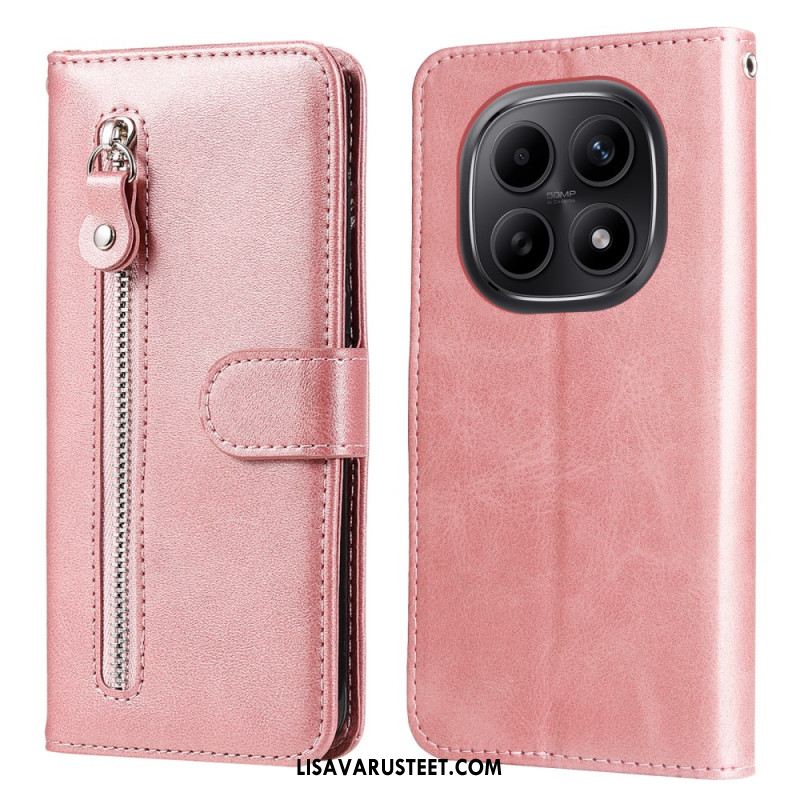 Kotelot Xiaomi Redmi Note 15 5g Vetoketjullinen Tasku Suojakuori