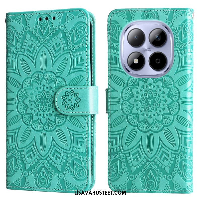 Kotelot Xiaomi Redmi Note 15 Pro 5g Auringonkukkakuvio