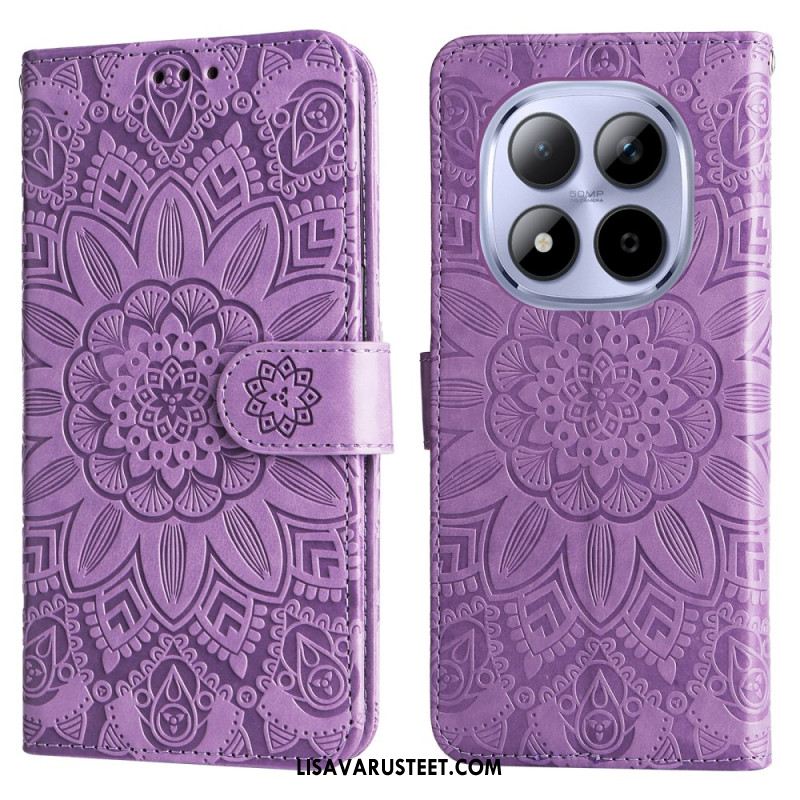 Kotelot Xiaomi Redmi Note 15 Pro 5g Auringonkukkakuvio