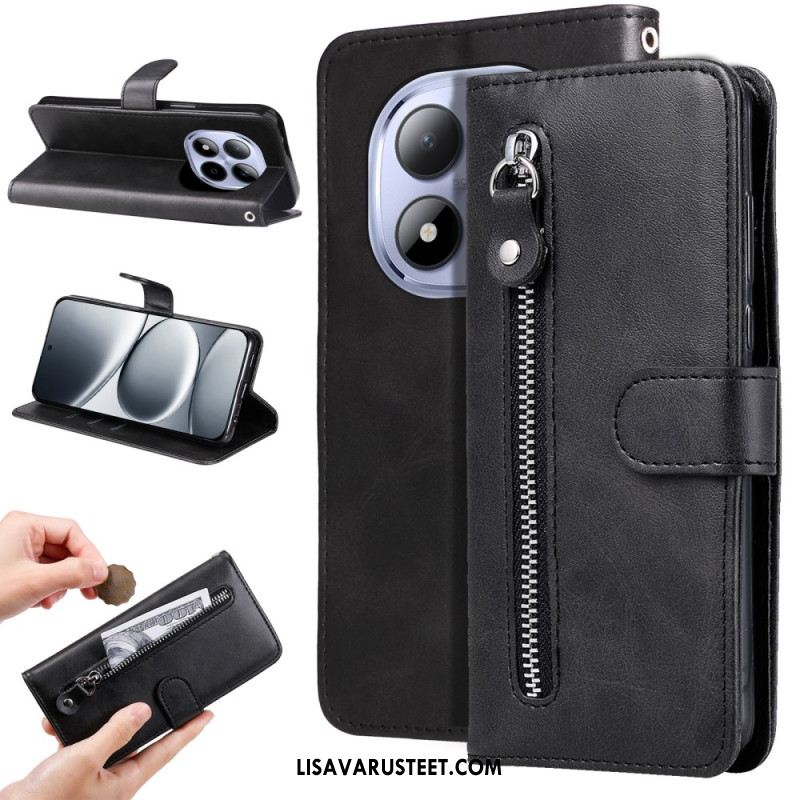 Kotelot Xiaomi Redmi Note 15 Pro 5g Puhelinkuoret Vetoketjullinen Tasku