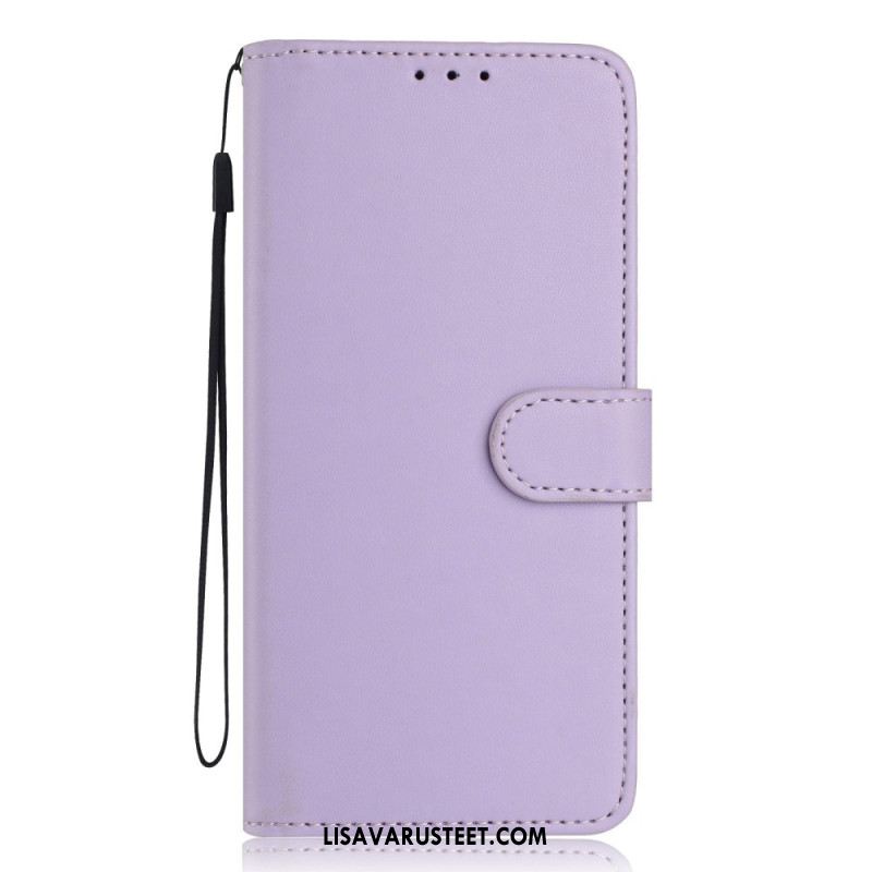 Kotelot Xiaomi Redmi Note 15 Pro 5g Yksivärinen Tekonahka Suojakuori