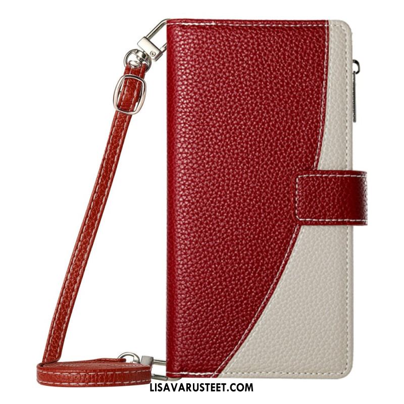 Kotelot Xiaomi Redmi Note 15 Pro Plus 5g Kaksivärinen Hihnoilla