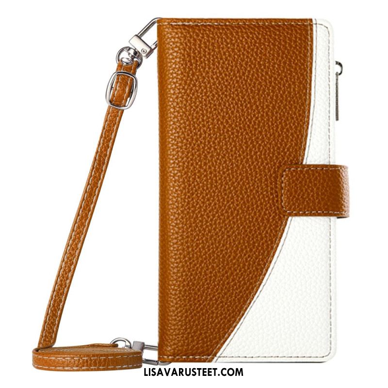 Kotelot Xiaomi Redmi Note 15 Pro Plus 5g Kaksivärinen Hihnoilla