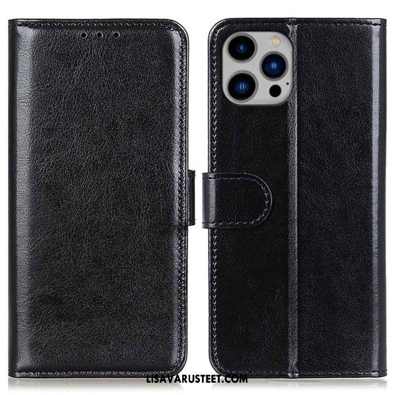 Kotelot iPhone 14 Plus Faux Leather Finesse