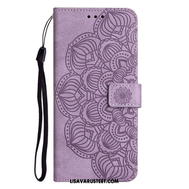 Kotelot iPhone 14 Suojaketju Kuori Strappy Mandala