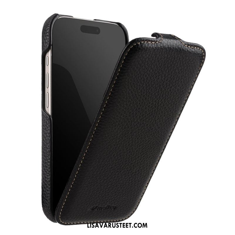 Kotelot iPhone 17 Pro Magsafe-yhteensopiva Premium Vertical Flip Cover -suojakuoren Kanssa