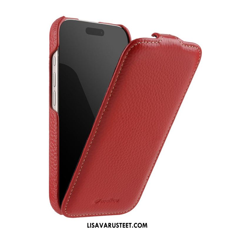 Kotelot iPhone 17 Pro Magsafe-yhteensopiva Premium Vertical Flip Cover -suojakuoren Kanssa