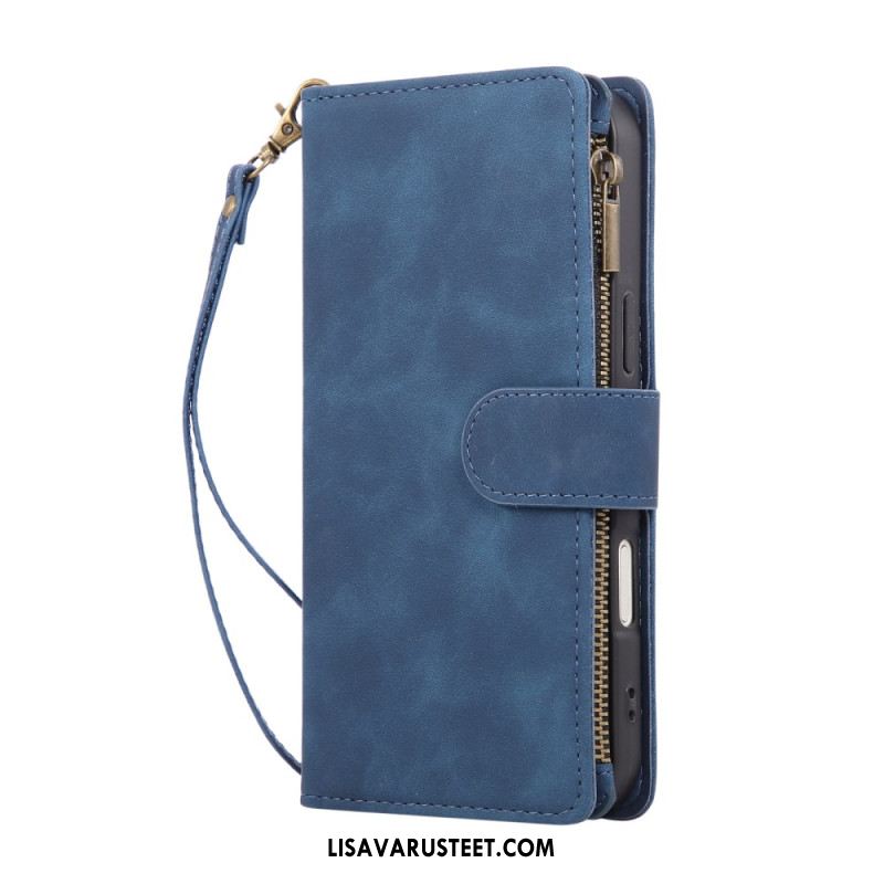 Kotelot iPhone 17 Pro Max Mokkanahkamainen Lompakko Suojakuori