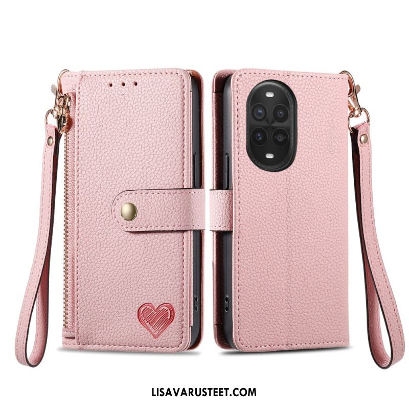 Kuoret Huawei Nova 13 Pro Sydänkuvioinen Rfid-suojaus