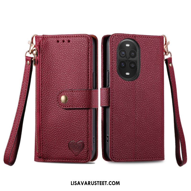 Kuoret Huawei Nova 13 Pro Sydänkuvioinen Rfid-suojaus