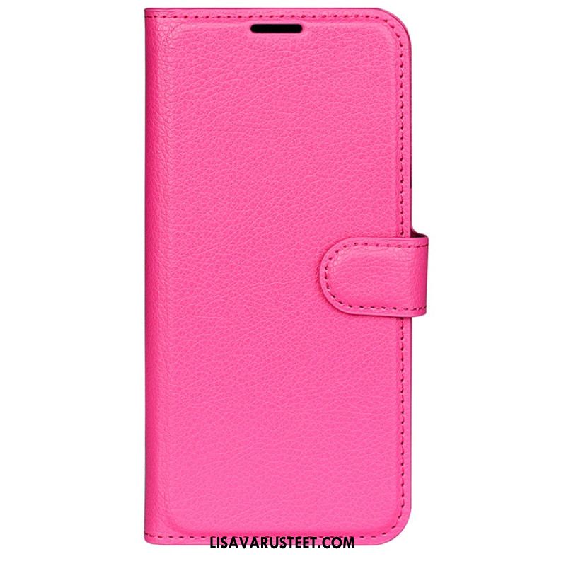 Kuoret Huawei Pura 70 Classic Litchi Faux Leather