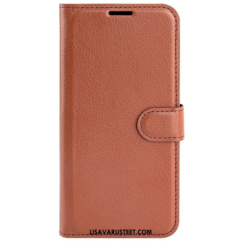 Kuoret Huawei Pura 70 Classic Litchi Faux Leather