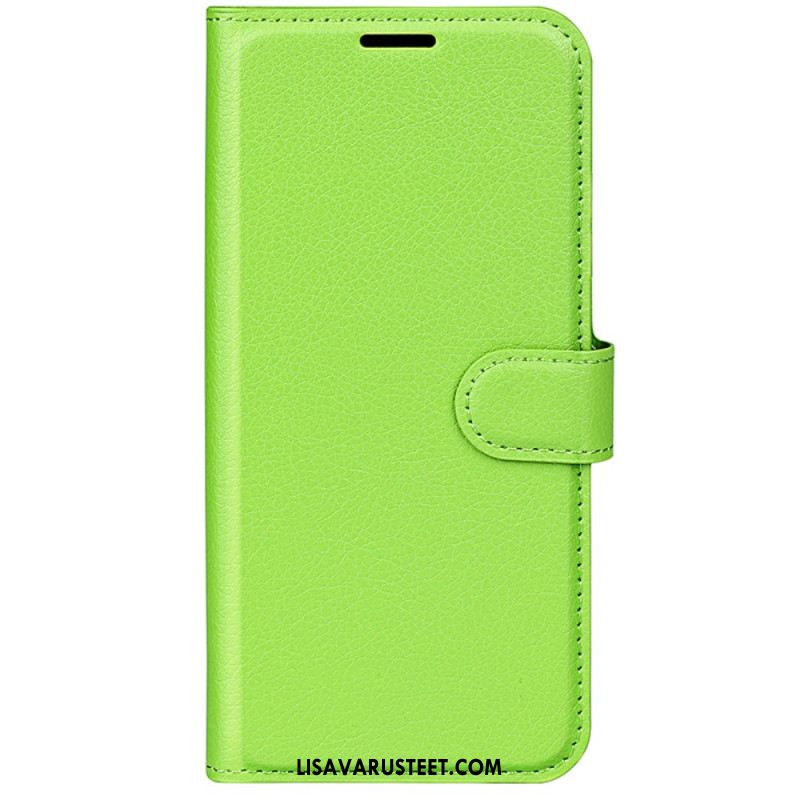 Kuoret Huawei Pura 70 Classic Litchi Faux Leather