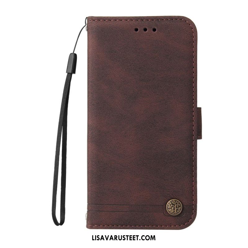 Kuoret Oneplus Nord 5 Vintage-mokkanahkakuvio