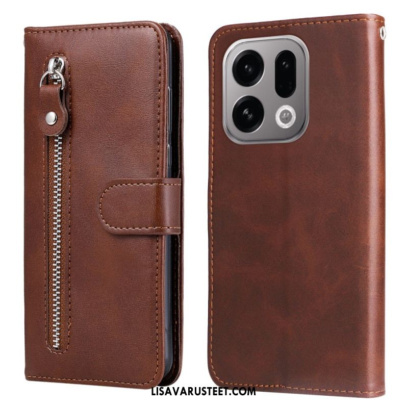 Kuoret Oppo Find X9 5g Vetoketjullinen Tasku