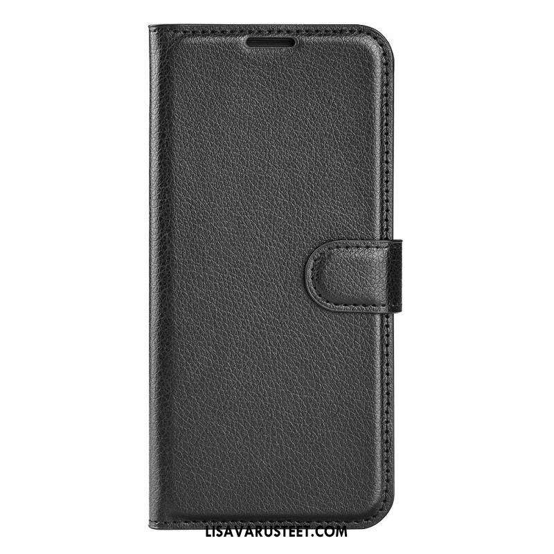 Kuoret Samsung Galaxy S25 5g Edge Litsikuvioinen Tekonahka