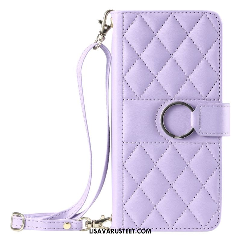 Kuoret Samsung Galaxy S25 5g Pyöreä Sormus Ja Hihnat