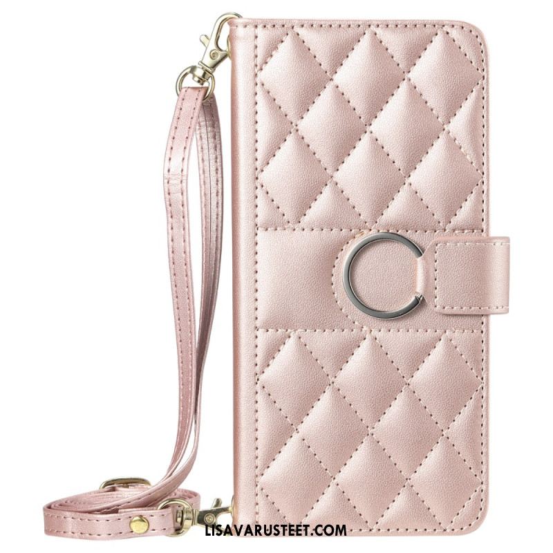 Kuoret Samsung Galaxy S25 5g Pyöreä Sormus Ja Hihnat