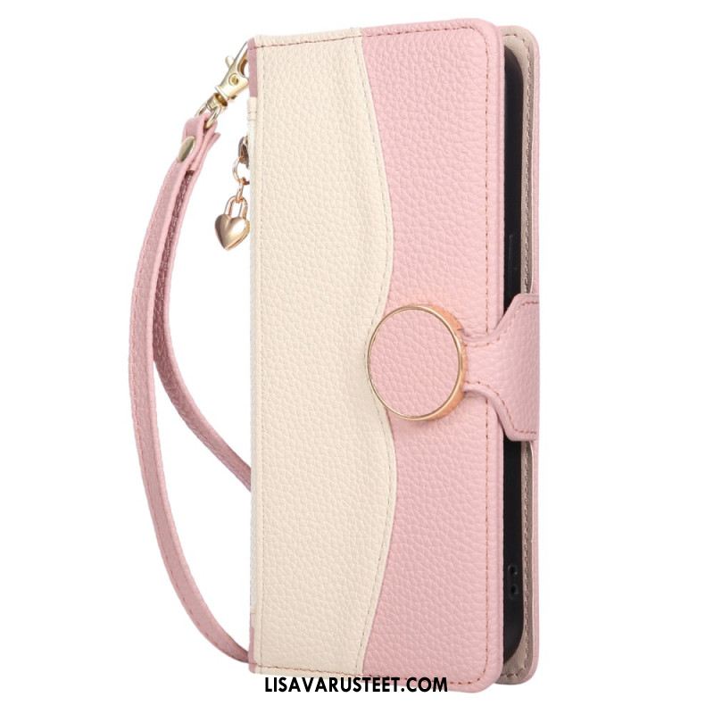 Kuoret Samsung Galaxy S26 Kaksivärinen Vetoketjullinen Lompakko