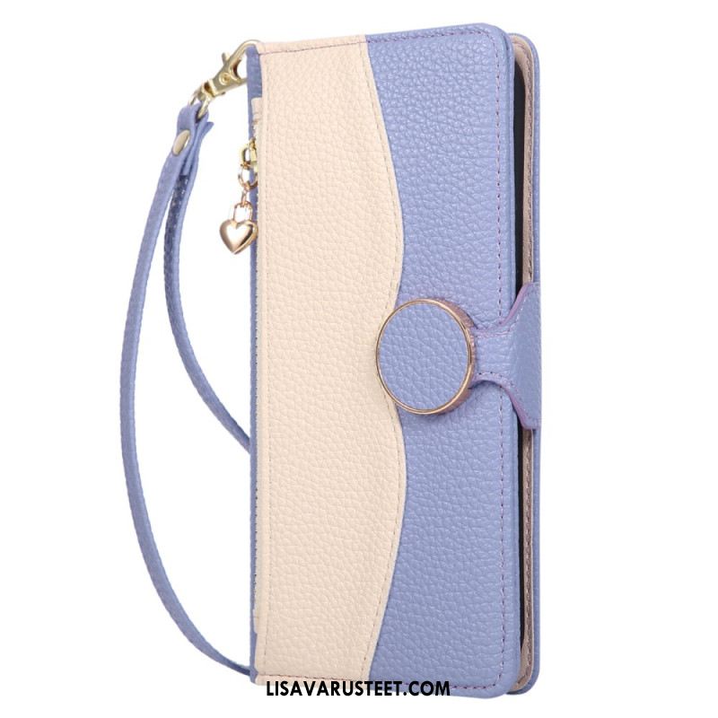 Kuoret Samsung Galaxy S26 Kaksivärinen Vetoketjullinen Lompakko