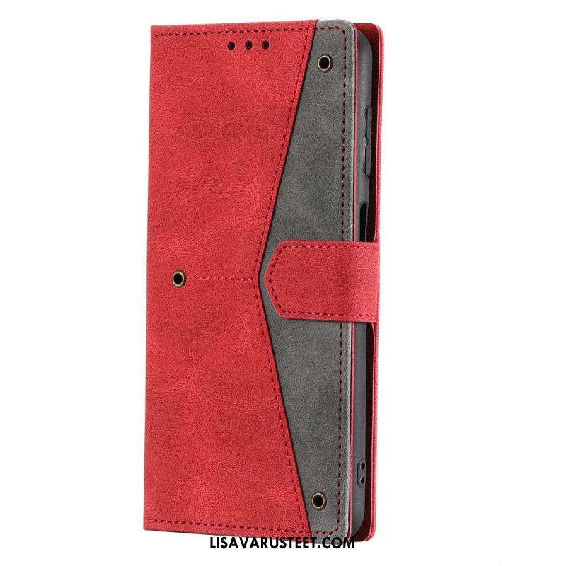 Kuoret Samsung Galaxy S26 Plus Kaksivärinen Keinonahka