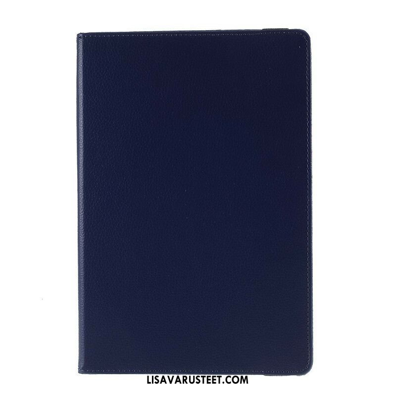 Kuoret Samsung Galaxy Tab S10 Fe Plus Pyörivä Litsikuvioinen Keinonahka