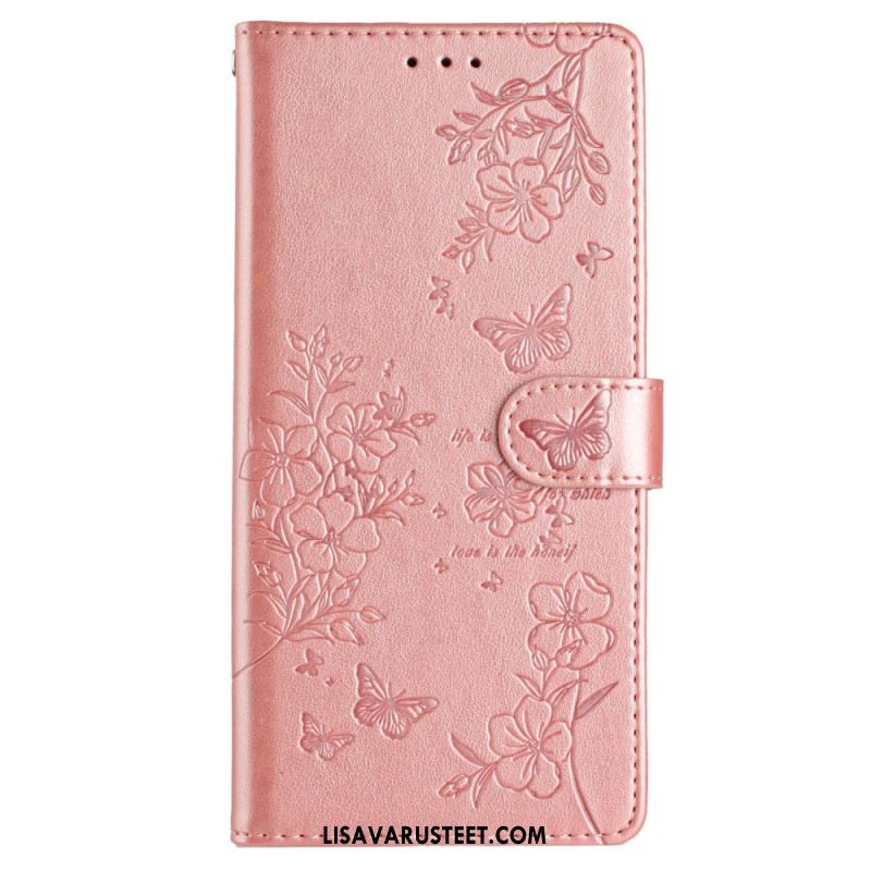 Kuoret Xiaomi 15 Perhosia Ja Kukkia