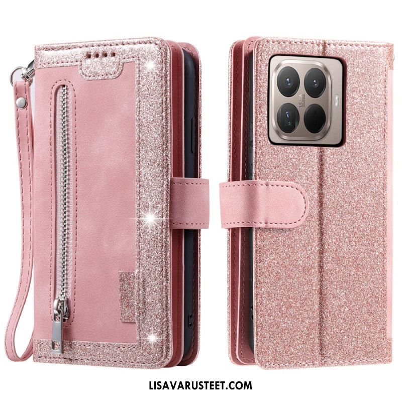 Kuoret Xiaomi 15t Pro 9 Korttipaikan Lompakko