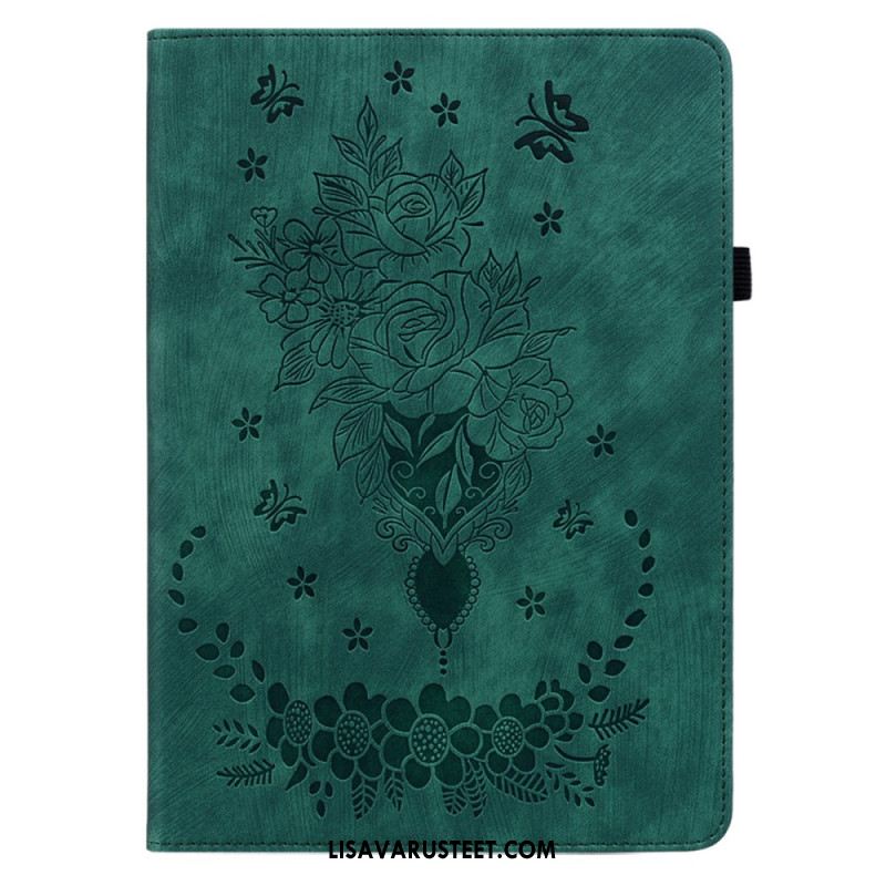 Kuoret Xiaomi Pad 6 Puhelinkuoret Ruusuinen Nahkaefekti